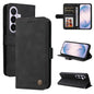 Skin Feel Life Tree Metal Button Leather Phone Case, For Galaxy S27 Ultra 5G, For Galaxy S27 Pro 5G, For Galaxy S27 5G, For Galaxy S27+ 5G