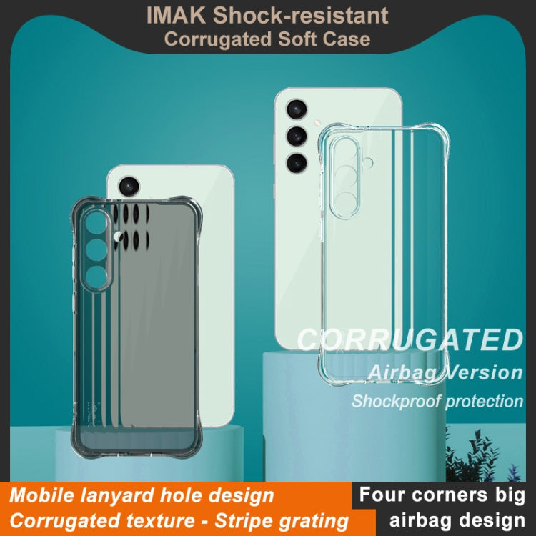 IMAK Corrugated Texture Airbag TPU Phone Case