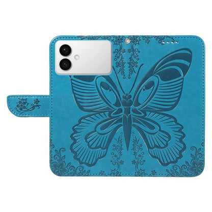 Swallowtail Butterfly Embossed Leather Phone Case, For Samsung Galaxy S26 Edge 5G, For Samsung Galaxy S26 Ultra 5G, For Samsung Galaxy S26 Pro 5G, For Samsung Galaxy S25 FE 5G
