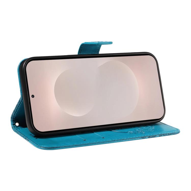 Swallowtail Butterfly Embossed Leather Phone Case, For Samsung Galaxy S26 Edge 5G, For Samsung Galaxy S26 Ultra 5G, For Samsung Galaxy S26 Pro 5G, For Samsung Galaxy S25 FE 5G