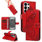 Swallowtail Butterfly Embossed Leather Phone Case, For Samsung Galaxy S26+ 5G, For Samsung Galaxy S26 Edge 5G, For Samsung Galaxy S26 Ultra 5G, For Samsung Galaxy S26 5G