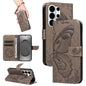 Swallowtail Butterfly Embossed Leather Phone Case, For Samsung Galaxy S26+ 5G, For Samsung Galaxy S26 Edge 5G, For Samsung Galaxy S26 Ultra 5G, For Samsung Galaxy S26 5G