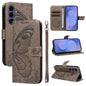 Swallowtail Butterfly Embossed Leather Phone Case, For Galaxy S26 FE 5G, For Galaxy S26+ 5G, For Galaxy S26 Edge 5G, For Galaxy S26 Ultra 5G