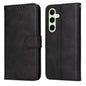 Classic Calf Texture Flip Leather Phone Case, For Galaxy S25 Ultra 5G, For Galaxy S24 FE 5G