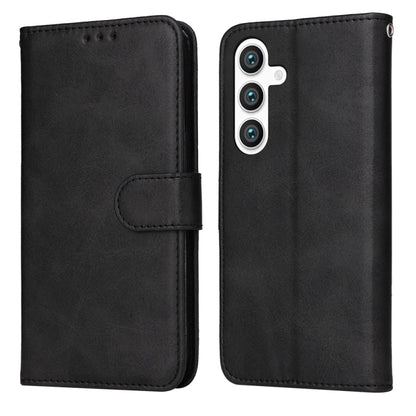 Classic Calf Texture Flip Leather Phone Case, For Samsung Galaxy S25 Edge 5G, For Samsung Galaxy S25 5G, For Samsung Galaxy S25+ 5G, For Samsung Galaxy S25 Ultra 5G