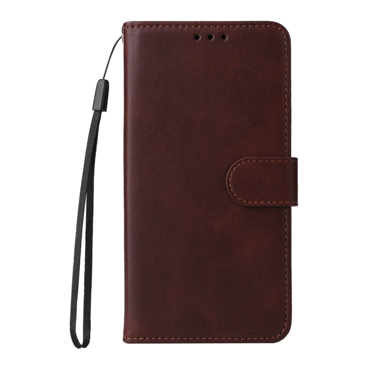 Classic Calf Texture Flip Leather Phone Case, For Galaxy S25 Ultra 5G, For Galaxy S24 FE 5G