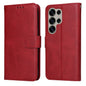 Classic Calf Texture Flip Leather Phone Case, For Galaxy S25 Ultra 5G, For Galaxy S24 FE 5G