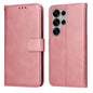 Classic Calf Texture Flip Leather Phone Case, For Galaxy S25 Ultra 5G, For Galaxy S24 FE 5G