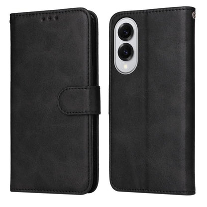 Classic Calf Texture Flip Leather Phone Case, For Galaxy S26 5G, For Galaxy S25 Edge 5G, For Galaxy S25 5G, For Galaxy S25+ 5G