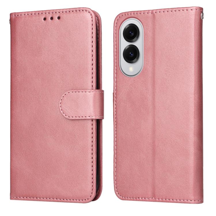 Classic Calf Texture Flip Leather Phone Case, For Galaxy S26 5G, For Galaxy S25 Edge 5G, For Galaxy S25 5G, For Galaxy S25+ 5G