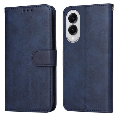 Classic Calf Texture Flip Leather Phone Case, For Galaxy S26 5G, For Galaxy S25 Edge 5G, For Galaxy S25 5G, For Galaxy S25+ 5G