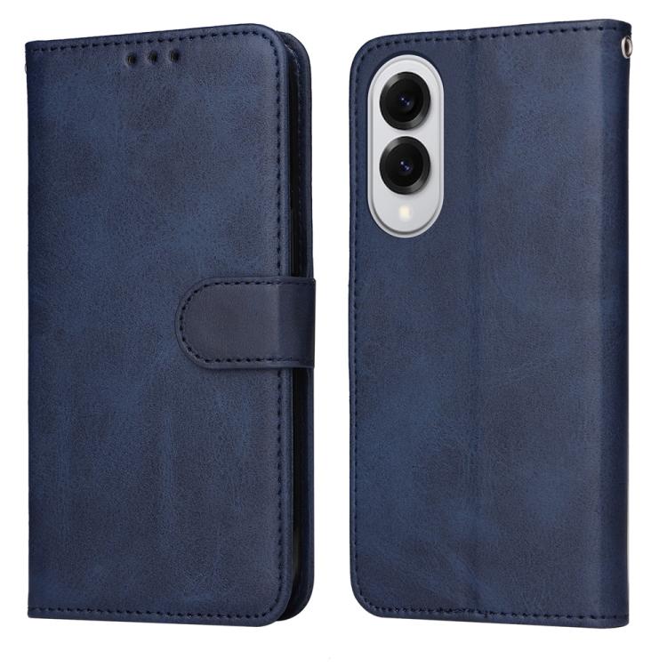 Classic Calf Texture Flip Leather Phone Case, For Samsung Galaxy S25 Edge 5G, For Samsung Galaxy S25 5G, For Samsung Galaxy S25+ 5G, For Samsung Galaxy S25 Ultra 5G