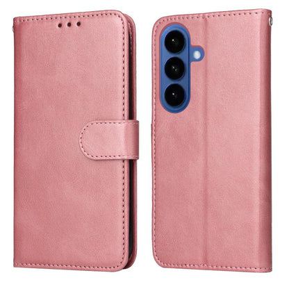 Classic Calf Texture Flip Leather Phone Case, For Galaxy S26 5G, For Galaxy S25 Edge 5G, For Galaxy S25 5G, For Galaxy S25+ 5G