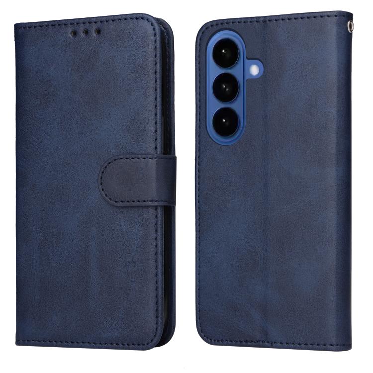 Classic Calf Texture Flip Leather Phone Case, For Galaxy S26 5G, For Galaxy S25 Edge 5G, For Galaxy S25 5G, For Galaxy S25+ 5G
