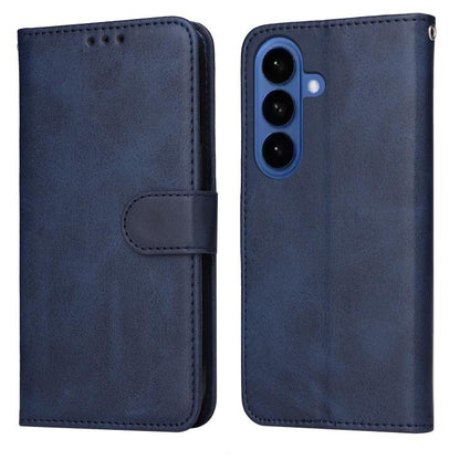 Classic Calf Texture Flip Leather Phone Case, For Galaxy S26 5G, For Galaxy S25 Edge 5G, For Galaxy S25 5G, For Galaxy S25+ 5G