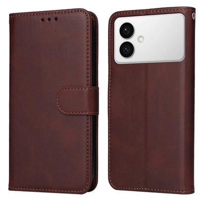 Classic Calf Texture Flip Leather Phone Case, For Galaxy S26 FE 5G, For Galaxy S26+ 5G, For Galaxy S26 Edge 5G, For Galaxy S26 Ultra 5G