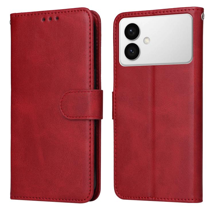 Classic Calf Texture Flip Leather Phone Case, For Galaxy S26 FE 5G, For Galaxy S26+ 5G, For Galaxy S26 Edge 5G, For Galaxy S26 Ultra 5G