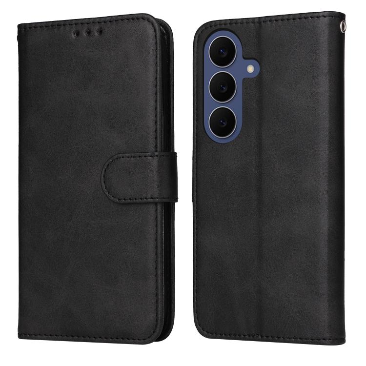 Classic Calf Texture Flip Leather Phone Case, For Galaxy S26 FE 5G, For Galaxy S26+ 5G, For Galaxy S26 Edge 5G, For Galaxy S26 Ultra 5G