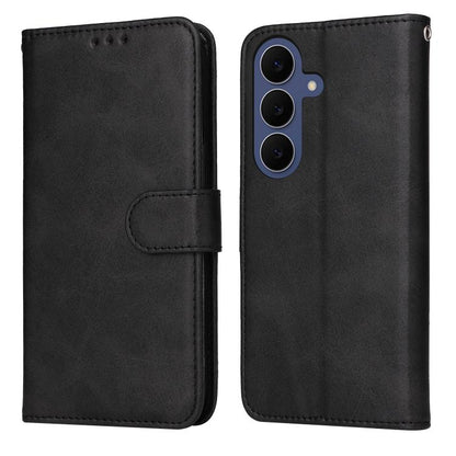 Classic Calf Texture Flip Leather Phone Case, For Galaxy S26 FE 5G, For Galaxy S26+ 5G, For Galaxy S26 Edge 5G, For Galaxy S26 Ultra 5G