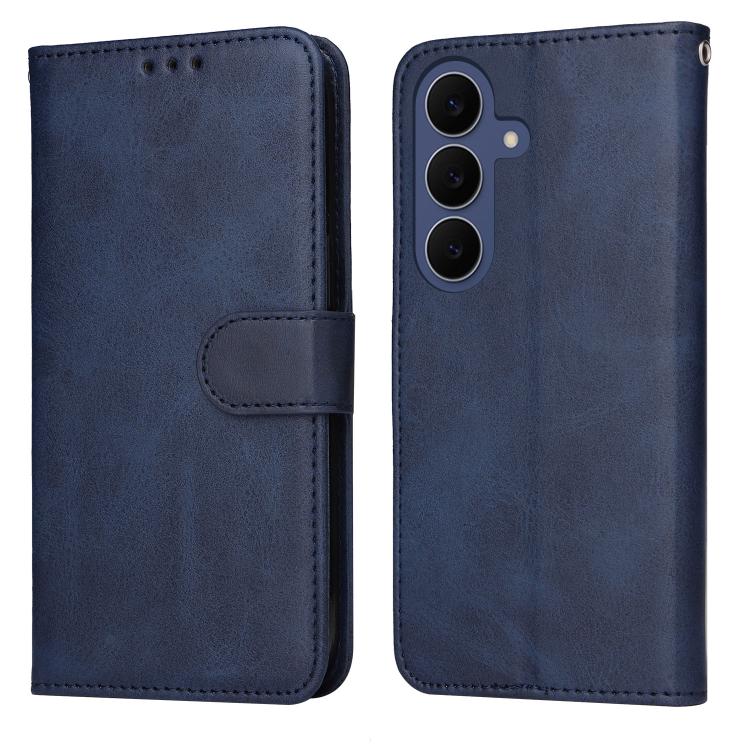 Classic Calf Texture Flip Leather Phone Case, For Galaxy S26 FE 5G, For Galaxy S26+ 5G, For Galaxy S26 Edge 5G, For Galaxy S26 Ultra 5G