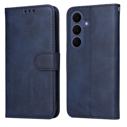 Classic Calf Texture Flip Leather Phone Case, For Galaxy S26 FE 5G, For Galaxy S26+ 5G, For Galaxy S26 Edge 5G, For Galaxy S26 Ultra 5G