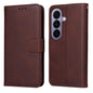 Classic Calf Texture Flip Leather Phone Case, For Galaxy S27 Ultra 5G, For Galaxy S27 Pro 5G, For Galaxy S27 5G, For Galaxy S27+ 5G