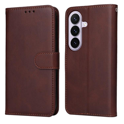 Classic Calf Texture Flip Leather Phone Case, For Galaxy S27 Ultra 5G, For Galaxy S27 Pro 5G, For Galaxy S27 5G, For Galaxy S27+ 5G