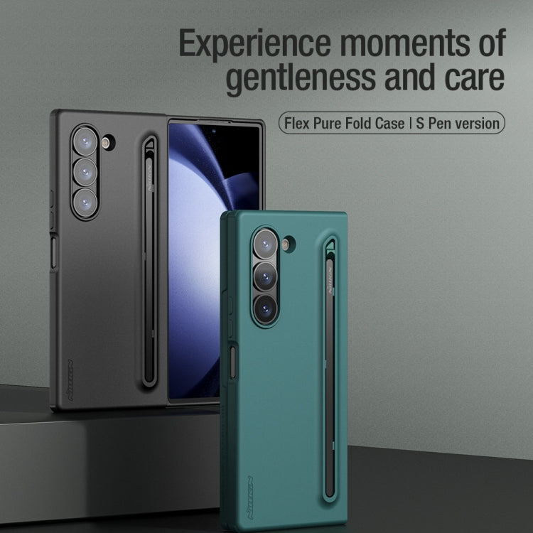 NILLKIN Flex Pure PC + Liquid Silicone Phone Case with S Pen