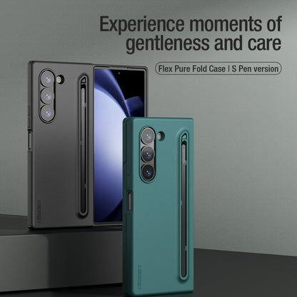 NILLKIN Flex Pure PC + Liquid Silicone Phone Case with S Pen