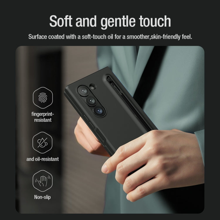 NILLKIN Flex Pure PC + Liquid Silicone Phone Case with S Pen