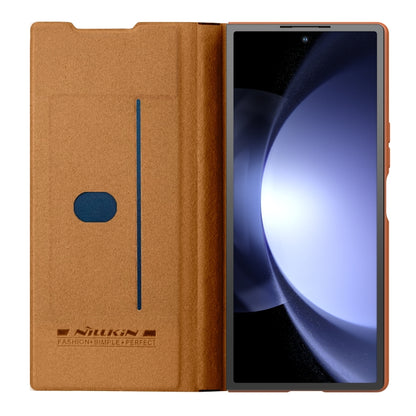 NILLKIN QIN Series Pro Sliding Camera Cover Design Leather Phone Case