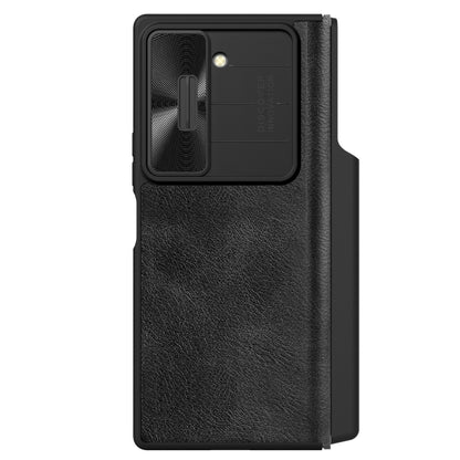 NILLKIN QIN Series Pro Sliding Camera Cover Design Leather Phone Case