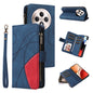 Dual-color 9 Card Slots Zipper Wallet Leather Phone Case, For OPPO Find X9 Ultra 5G, For OPPO Reno12 F 5G Global, For OPPO A3 Pro 5G / A3 Pro India, For OPPO Reno12 Pro Global