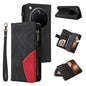 Dual-color 9 Card Slots Zipper Wallet Leather Phone Case, For OPPO Find X9 Ultra 5G, For OPPO Reno12 F 5G Global, For OPPO A3 Pro 5G / A3 Pro India, For OPPO Reno12 Pro Global