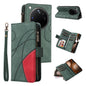 Dual-color 9 Card Slots Zipper Wallet Leather Phone Case, For OPPO Find X9 Ultra 5G, For OPPO Reno12 F 5G Global, For OPPO A3 Pro 5G / A3 Pro India, For OPPO Reno12 Pro Global