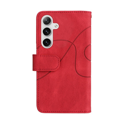 Dual-color 9 Card Slots Zipper Wallet Leather Phone Case, For Galaxy S25 / S24 5G, For Galaxy S25+ / S24+ 5G, For Galaxy S25 Ultra 5G, For Galaxy S24 FE 5G