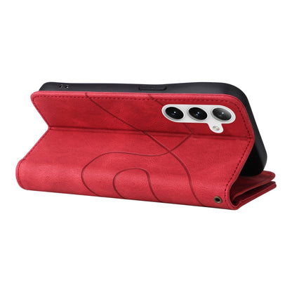 Dual-color 9 Card Slots Zipper Wallet Leather Phone Case, For Galaxy S25 / S24 5G, For Galaxy S25+ / S24+ 5G, For Galaxy S25 Ultra 5G, For Galaxy S24 FE 5G