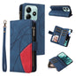 Dual-color 9 Card Slots Zipper Wallet Leather Phone Case, For Redmi Note 14 5G, For Redmi Note 14 Pro / 14 Pro+ 5G, For Redmi 14C 4G Global, For Redmi 13 4G Global