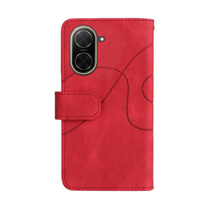 Dual-color 9 Card Slots Zipper Wallet Leather Phone Case