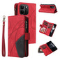 Dual-color 9 Card Slots Zipper Wallet Leather Phone Case, For Redmi Note 17 5G/4G Global 169.7mm, For Redmi Note 17 Pro+ 5G Global 163.4mm, For Redmi 17 5G / 4G Global 170mm, For Redmi  A5 4G 171.7mm / Poco C71