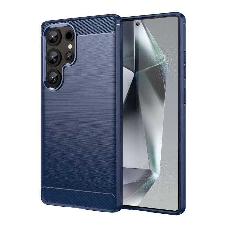 Carbon Fiber Brushed Texture TPU Phone Case