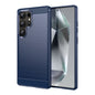 Carbon Fiber Brushed Texture TPU Phone Case, For Samsung Galaxy S25 Ultra 5G, For Samsung Galaxy S24 FE 5G