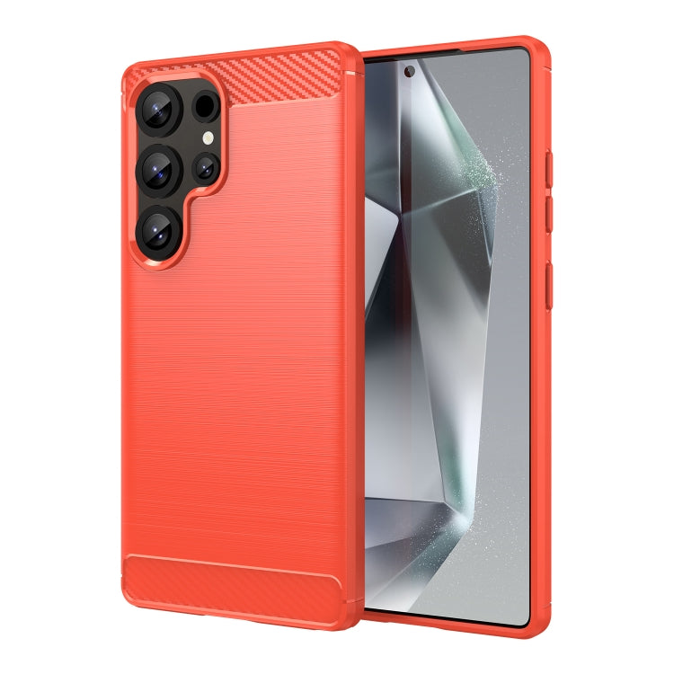 Carbon Fiber Brushed Texture TPU Phone Case