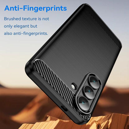 Carbon Fiber Brushed Texture TPU Phone Case