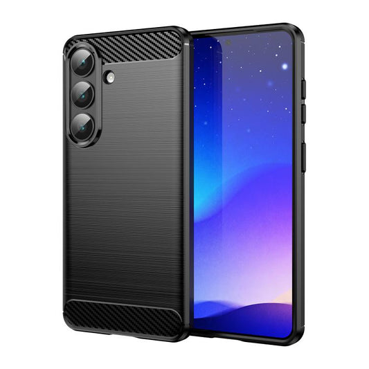 Carbon Fiber Brushed Texture TPU Phone Case