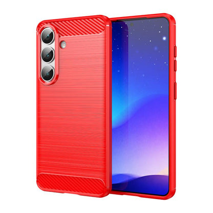 Carbon Fiber Brushed Texture TPU Phone Case