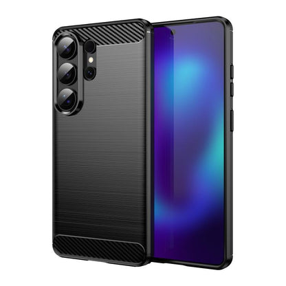 Carbon Fiber Brushed Texture TPU Phone Case