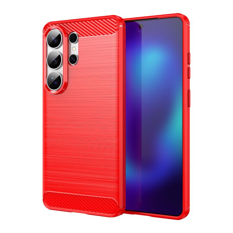 Carbon Fiber Brushed Texture TPU Phone Case