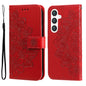 Seven-petal Flowers Embossing Leather Phone Case, For Galaxy S26 5G, For Galaxy S25 Edge 5G, For Galaxy S25 5G, For Galaxy S25+ 5G