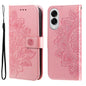 Seven-petal Flowers Embossing Leather Phone Case, For Galaxy S26 5G, For Galaxy S25 Edge 5G, For Galaxy S25 5G, For Galaxy S25+ 5G
